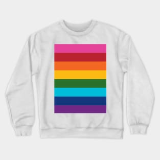 Pride Flag--Gilbert Baker's Original Design Crewneck Sweatshirt